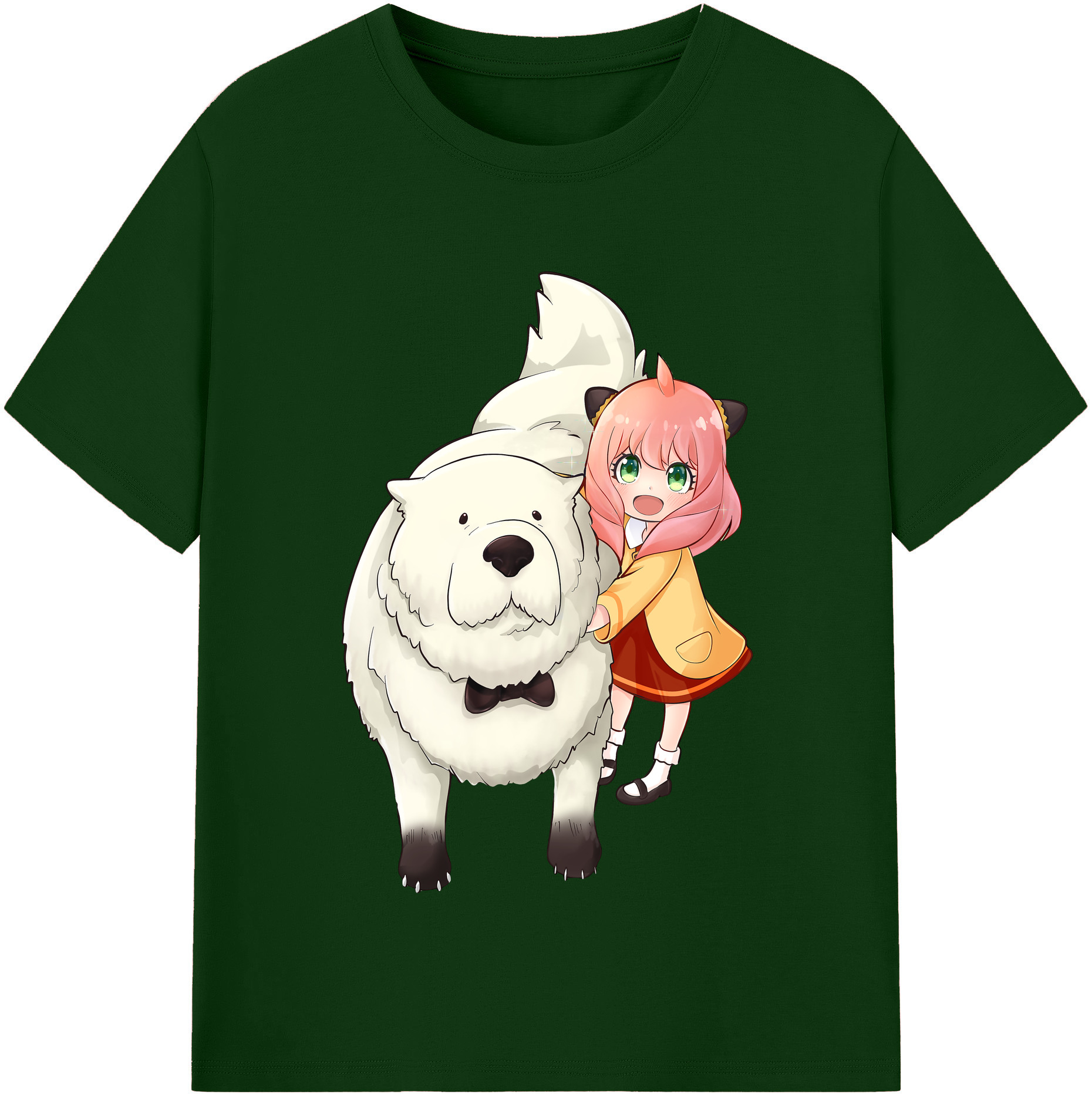 （画像用） SPY×FAMILY间谍家家酒 綿100％半袖Tシャツ（フロントプリント）